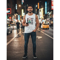 Polera Musculosa Estampada Verano Hombre
