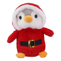 Peluche Pinguino Rojo Regalos De Navidad Cumpleaños
