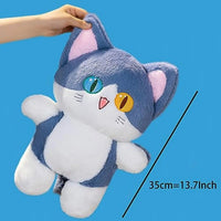 Gato De Peluche Ultra Suave Con Cola De Tiburón