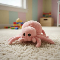 Peluche Araña Rosa Kawaii Rosa