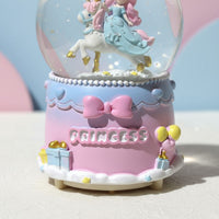 Esfera De Cristal Bola De Nieve Unicornio Regalo Fantástico