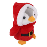 Peluche Pinguino Rojo Regalos De Navidad Cumpleaños
