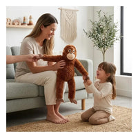 Peluche Mono Punch 60cm Juguete Suave Divertido Regalo