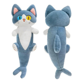 Almohada Larga Peluche Tiburón Gato