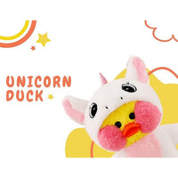 Peluche Pato Patito Unicornio kawaii