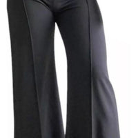Pantalon Palazzo Moderno Blanco Estampado Dama Palazzo