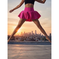 Falda Short Deportiva Fucsia