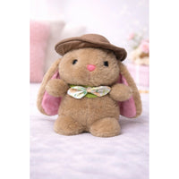 Peluche Conejito Tierno Con Sombrero Y Corbatín