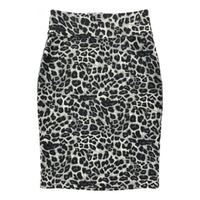 Falda Tubo Animal Print Falda Mujer