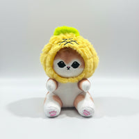 Peluche Gatito Kawaii Con Sombrero De Frutas