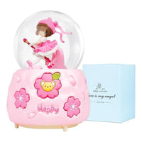 Bola De Nieve Musical Globo De Princesa Para Niñas