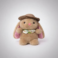 Peluche Conejito Tierno Con Sombrero Y Corbatín