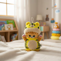 Peluche Gatito Con Disfraz De Tigre