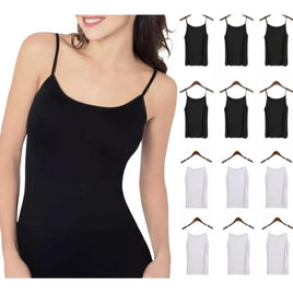 Pack De 12 Blusas Pabilo  Verano  Color Blanco Y Negro