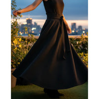 Maxifalda  Mujer Larga Elegante