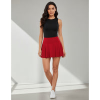 Falda Short Dupont Rojo
