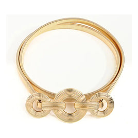 Cinturón De Cadena Dorada A La Moda Para Mujer