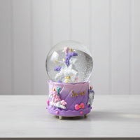 Esfera De Cristal Bola De Nieve Unicornio Regalo Fantástico