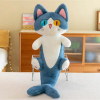 Lindo Peluche Tiburón Gato Peluche  Kawaii