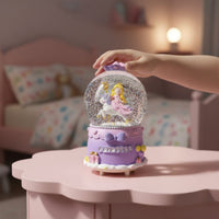 Esfera De Unicornio Mágica Decoración Infantil Brillos Y Luz