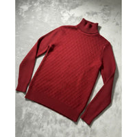 Sweater Mujer Cuello Beatle Tejido Elegante Invierno