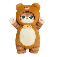 Gato Gatito Michi De Peluche Disfraz Oso
