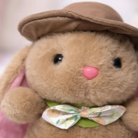 Peluche Conejito Tierno Con Sombrero Y Corbatín