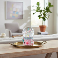 Bola De Nieve De Cristal Con Luces