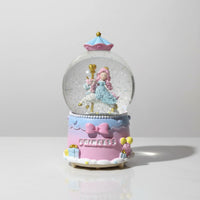 Esfera De Cristal Bola De Nieve Unicornio Regalo Fantástico
