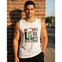 Polera Musculosa Estampada Verano Hombre