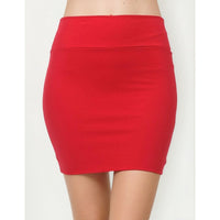 Falda Corta De Estilo Casual Mini Falda Corta