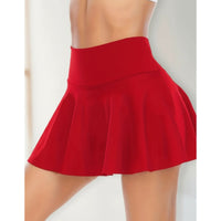 Falda Short Dupont Rojo